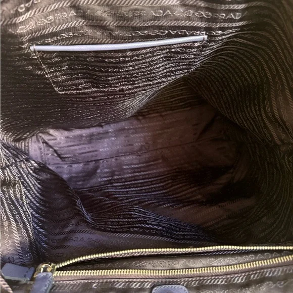 Prada Nylon Tote Bag-blue Large shoulder bag π - Picture 13 of 15